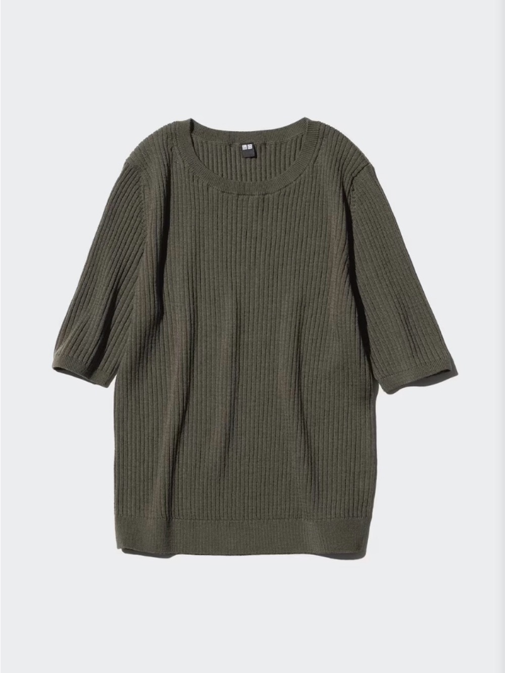 ✨ Uniqlo merino half sleeve sweater S